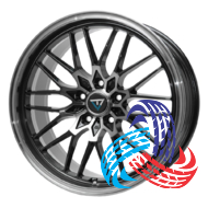 Wheelegend P03 8.5x18 5x108 ET38 DIA63.4 BMF