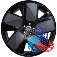 Volkswagen OEM 760601025AM 9.5x21 5x112 ET31 DIA66.6 Black