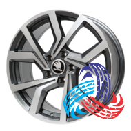 Replica Skoda RB103 7.5x17 5x112 ET40 DIA57.1 GMF
