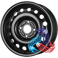 Magnetto Wheels R1-1989 6x15 4x108 ET47.5 DIA63.3 Black
