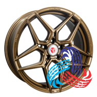 VLF AKF02 8.5x19 5x114.3 ET40 DIA67.1 Matt bronz