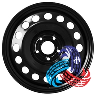 ALST (KFZ) 9104 7x17 5x114.3 ET43.5 DIA67 Black