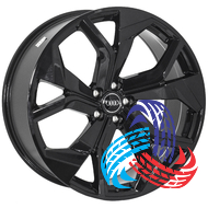 ZH 6109 9.5x22 5x112 ET25 DIA66.6 Black