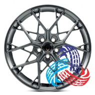 Replica HRE CW340 7.5x17 5x100 ET35 DIA73.1 Gray