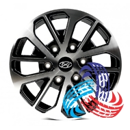 Replica Hyundai H128 6.5x17 6x139.7 ET56 DIA92.5 GBMF