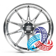 Replica Advan FF-210 8.5x19 5x112 ET35 DIA66.6 HPBL