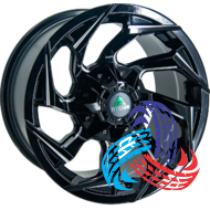 GT 168137 8.5x16 6x139.7 ET0 DIA110.1 Black