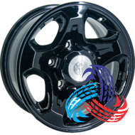 Replica Toyota GT 166168 7x16 5x150 ET0 DIA110.1 Black