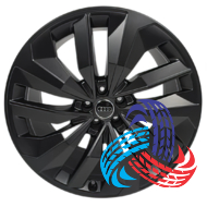 Audi OEM 4KE601025E 10x20 5x112 ET22 DIA66.6 Black