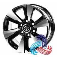 Replica TY3124 7.5x17 6x139.7 ET25 DIA106.1 BMF