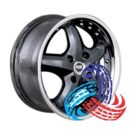 Racing Wheels H-303 7x16 5x114.3 ET40 DIA73.1 CBG/ST