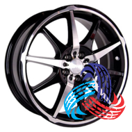 Racing Wheels H-410 7x17 5x112 ET40 DIA73.1 BK/FP
