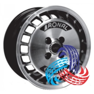 Ronal R10 7x15 4x100 ET28 DIA68.1 Black