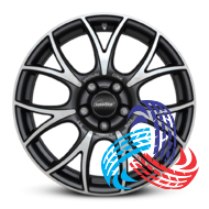 Speedline SL5 Vincitore 7.5x18 5x114.3 ET50 DIA82.1 JBM-FC