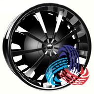 Verde V43 Vantage 8.5x20 5x120 ET15 DIA74.1 Black