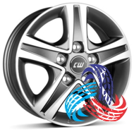 Borbet CWD 6.5x16 5x112 ET52 DIA66.5 AP