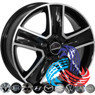 Zorat Wheels BK473 6.5x15 5x130 ET54 DIA84.1 BP