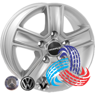 Zorat Wheels BK473 6.5x15 5x160 ET60 DIA65.1 S