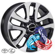 Zorat Wheels BK5118 8.5x20 5x150 ET45 DIA110.2 BP