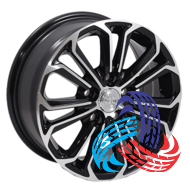 Zorat Wheels BK667 6.5x15 5x114.3 ET40 DIA60.1 BP