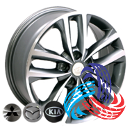 Zorat Wheels BK846 7x17 5x114.3 ET45 DIA67.1 GP