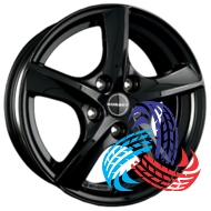 Borbet TL2 7x17 5x108 ET50 DIA63.4 Black