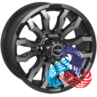 Zorat Wheels D584 8.5x17 6x139.7 ET20 DIA106.2 MtGP