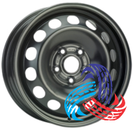 ALST (KFZ) 9702 Volkswagen 6x16 5x112 ET50 DIA57 Black