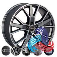 Zorat Wheels BK5131 8.5x19 5x112 ET35 DIA66.6 GMP