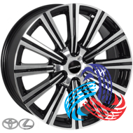 Zorat Wheels BK5166 8.5x20 6x139.7 ET25 DIA106.1 BP