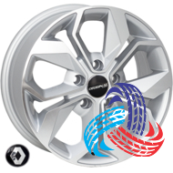 Zorat Wheels BK5168 6.5x15 5x108 ET44 DIA60.1 SP