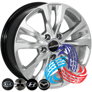 Zorat Wheels BK5212 6.5x16 5x108 ET37 DIA65.1 HS