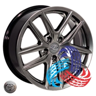 Zorat Wheels BK5221 7.5x17 5x114.3 ET35 DIA60.1 HB