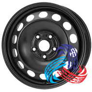 ALST (KFZ) 9535 6x16 5x112 ET50 DIA57 Black