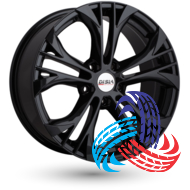 Disla Assassin 8x18 5x114.3 ET35 DIA67.1 Black