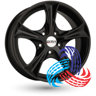 Disla Luxury 6.5x15 5x110 ET35 DIA67.1 Black