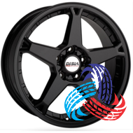 Disla Rapide 7x16 5x112 ET38 DIA66.6 Black