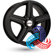 Disla Scorpio 7.5x17 5x112 ET42 DIA66.6 Black