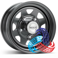Dotz Pharao 6x15 5x139.7 ET45 DIA110 Black