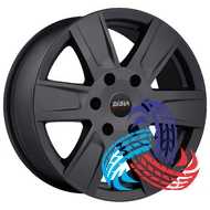 Disla Cyclone 7.5x17 5x130 ET50 DIA71.6 Black