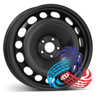 ALST (KFZ) 9981 6.5x20 5x114.3 ET33 DIA66 Black