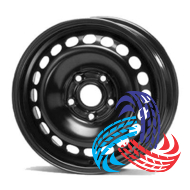 Steel Trebl 64H38D 6x15 5x100 ET38 DIA57.1 Black