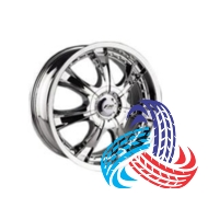 FJB F-316 8.5x20 5x130 ET35 DIA71.5 Chrom