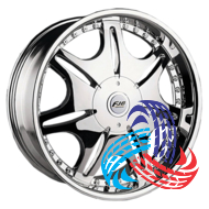 FJB F-318 9.5x22 6x139.7 ET20 DIA108.1 Chrom