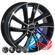 Zorat Wheels BK5290 6.5x16 5x100 ET35 DIA57.1 BP
