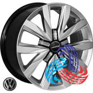 Zorat Wheels BK5330 8x18 5x120 ET50 DIA65.1 HS