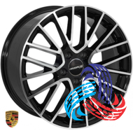 Zorat Wheels BK5351 9.5x20 5x130 ET47 DIA71.6 BP