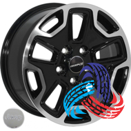 ZF TL0286 7.5x17 5x127 ET45 DIA71.6 BMF