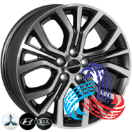 ZF TL1481NW 7x18 5x114.3 ET38 DIA67.1 GMF