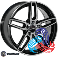 Zorat Wheels BK5434 7.5x17 5x112 ET45 DIA66.6 BP